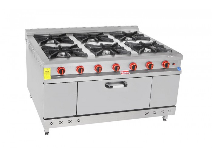 HİMAKSAN DOĞALGAZLI KUZİNE 6'LI HMK-KZG 1510