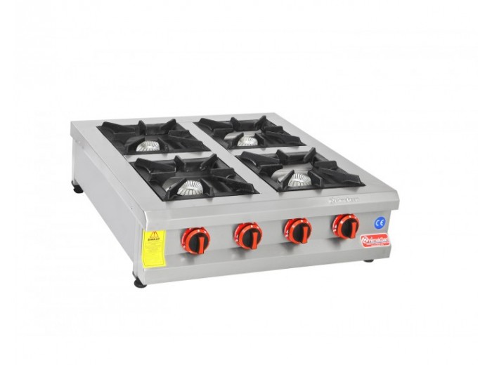 HİMAKSAN LPG'Lİ DÖRTLÜ SET ÜSTÜ OCAK HMK-SOG 990 CE
