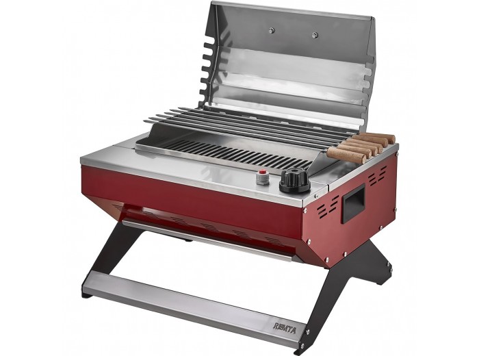 REMTA GAZLI (TÜPLÜ) PROFESYONEL DÖKÜM BARBEKÜ R132