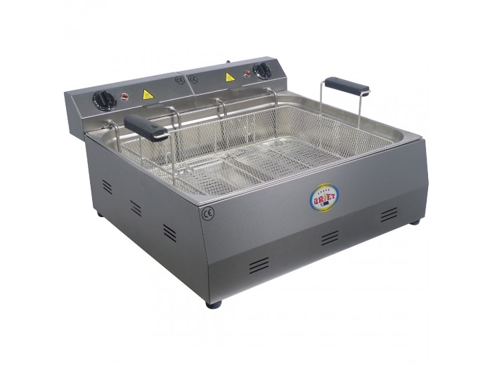 ÜRET 25 LİTRE ELEKTRİKLİ FRİTÖZ FRT9