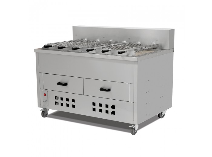 EMPERO KÖMÜRLÜ YATAY PİLİÇ KIZARTMA MAKİNESİ