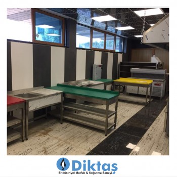 Ocakbaşı Restaurant Mutfak Projesi