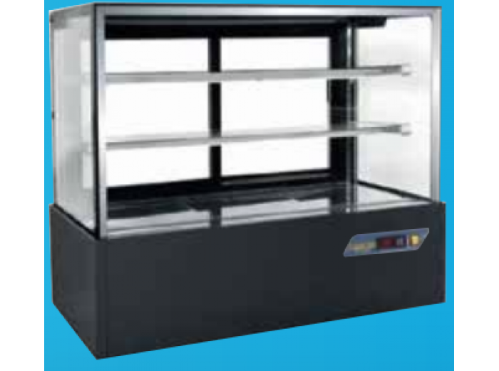 PASTA TEŞHİR DOLABI DÜZ CAMLI