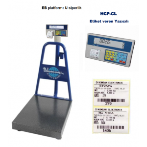 DİKOMSAN HCP-CL ETİKET YAZICILI SAYICI BASKÜL