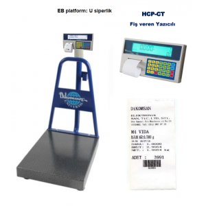 DİKOMSAN HCP-CT FİŞ YAZICILI SAYICI BASKÜL