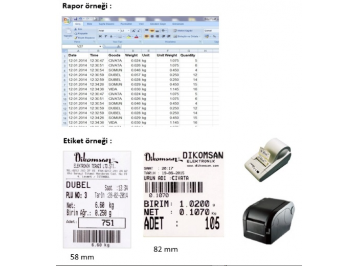 DİKOMSAN MCS SAYICI TERAZİ DİKOMSAN MCS SAYICI TERAZİ