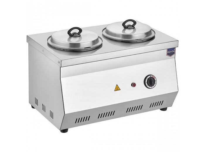 REMTA CB12 ÇİFTLİ ÇORBA ISITICI 9+9 LT. REMTA CB12 ÇİFTLİ ÇORBA ISITICI 9+9 LT.