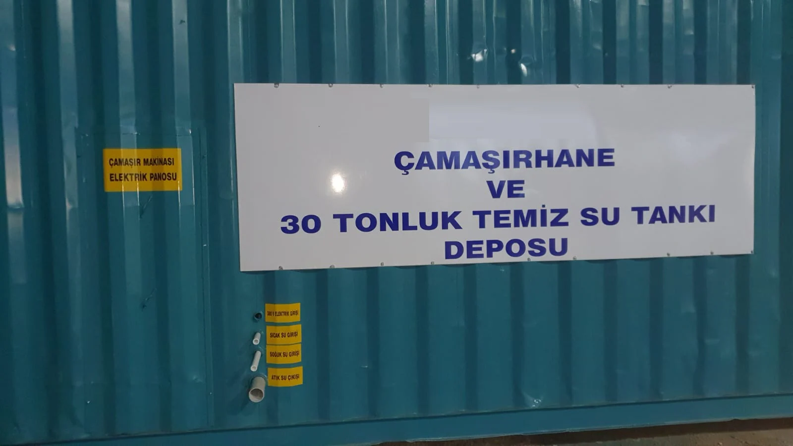 Mobil Çamaşırhane Konteynerleri Teslim Edilmiştir (fotoğraf 1)