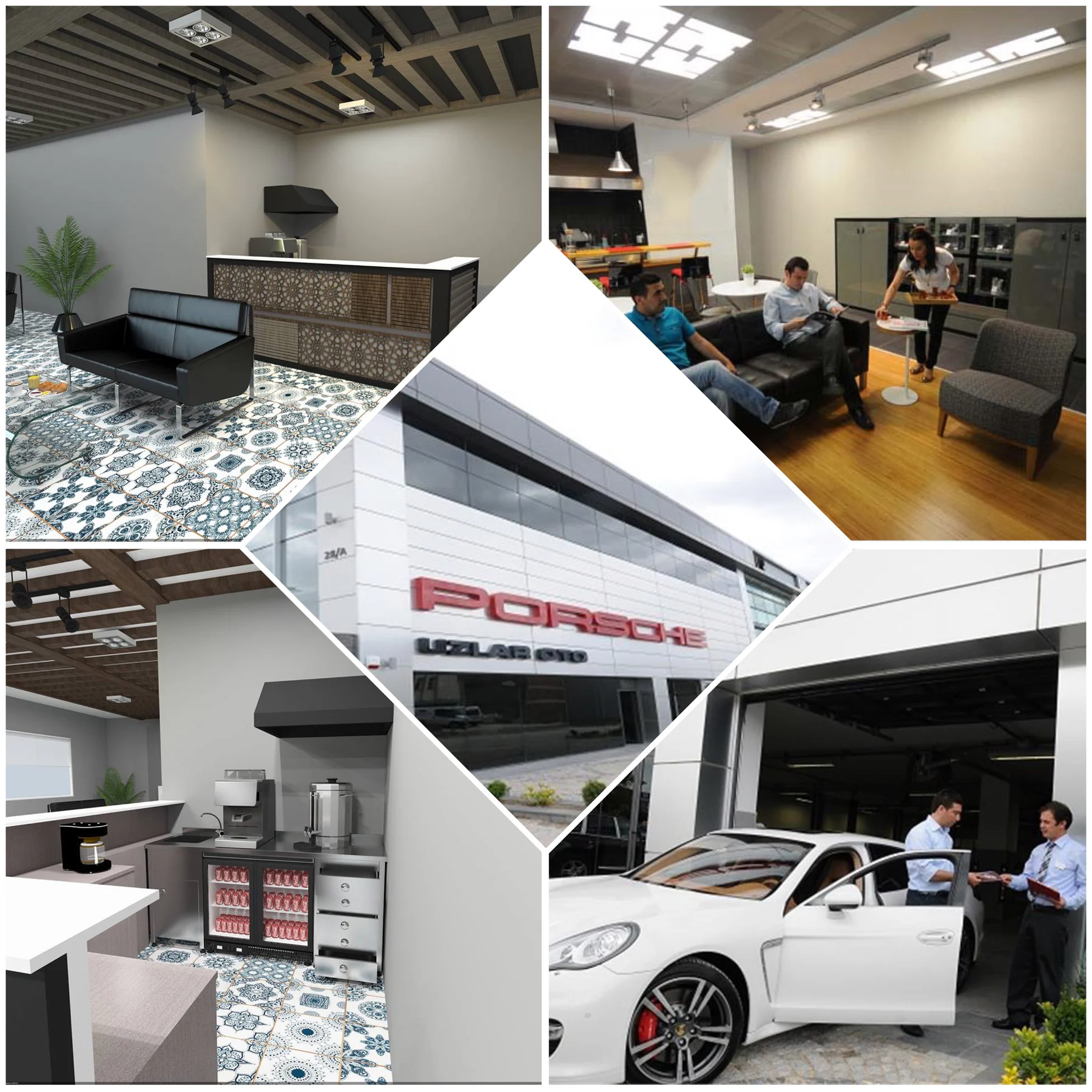 Bmw Showroom Cafe Projesi