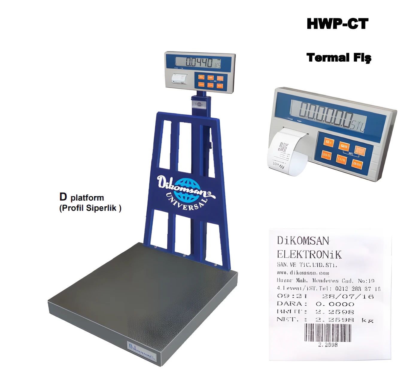 Dikomsan Hwp-ct Fiş Yazıcılı Baskül – Tartım Baskülleri – detay görseli 2 (küçük görsel)