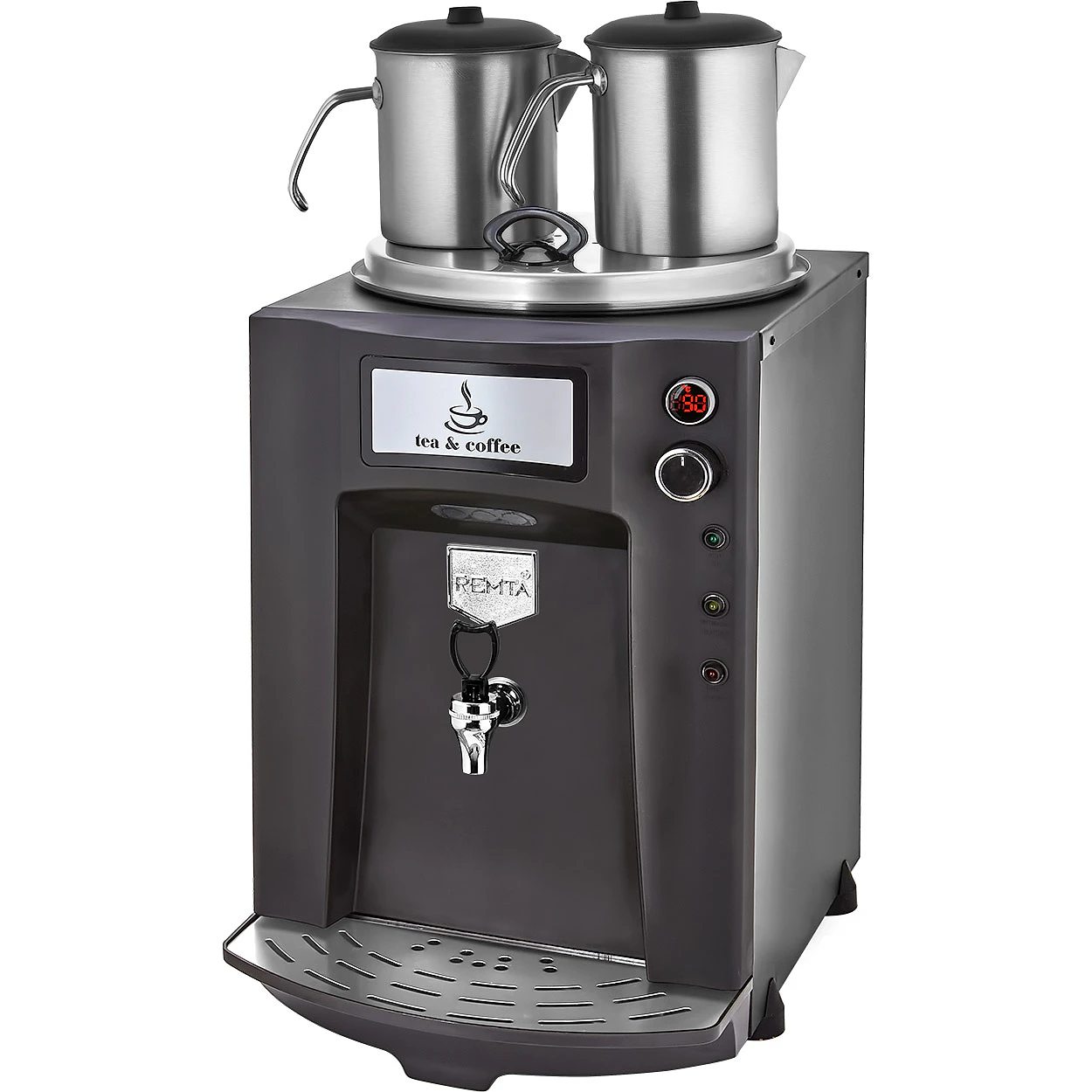 Remta DE11P 2 Demlikli Premium Jumbo Çay Makinesi 23 lt – Kahveci Ocakları – detay görseli 3 (küçük görsel)