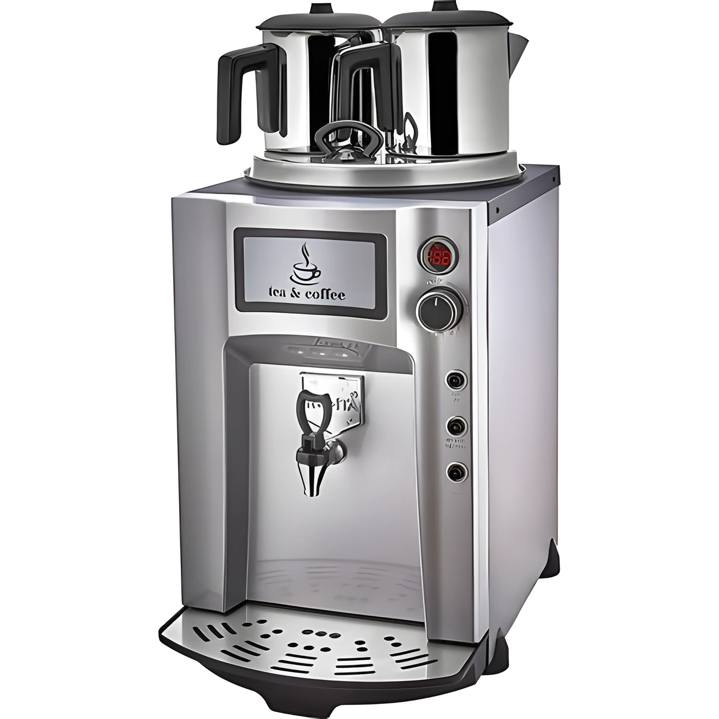 Remta DE12P 2 Demlikli Premium Jumbo Çay Makinesi 15 lt – Kahveci Ocakları – detay görseli 3 (küçük görsel)