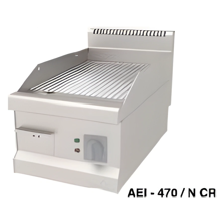 Atalay Elektrikli Krom Oluklu Izgara 40 cm x 70 cm AEI-470/N Cr
