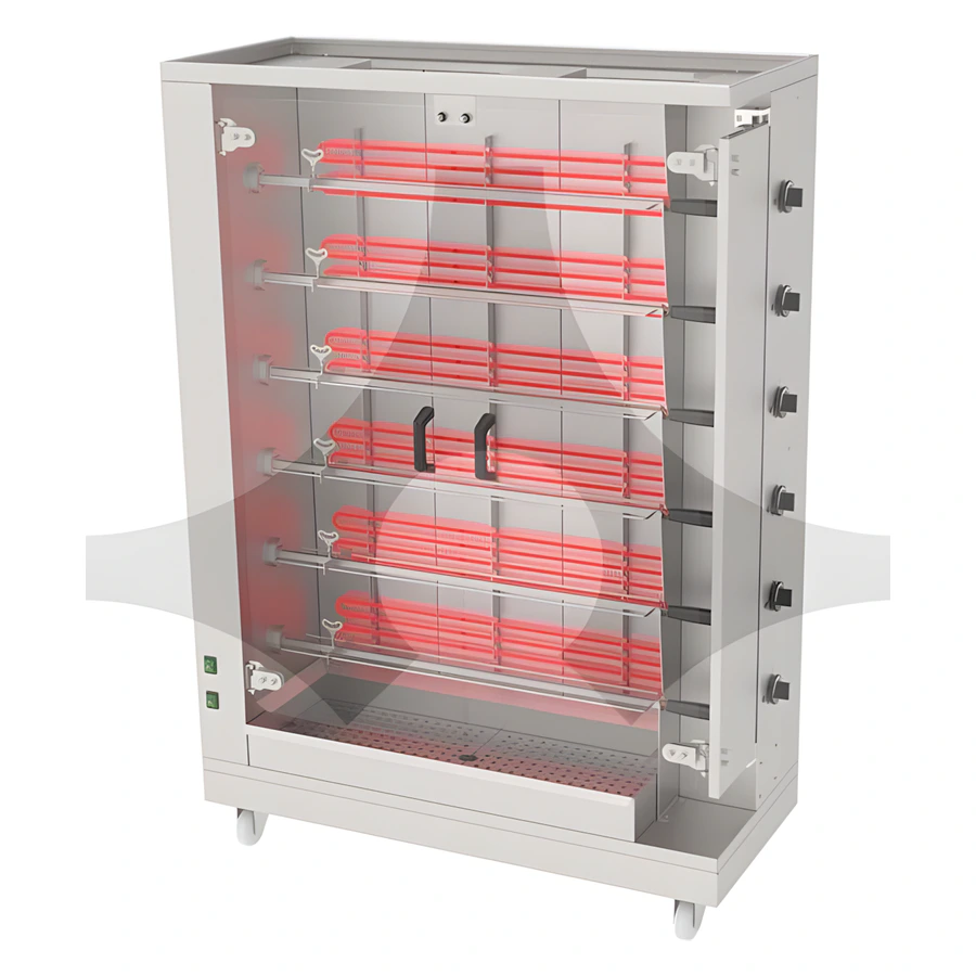 Atalay Elektrikli Piliç Çevirme Makinesi APME-06 – Yardımcı Ekipmanlar