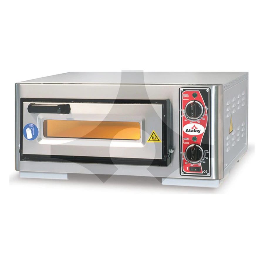 Atalay Pizza Fırını 40 cm x 40 cm Tek Katlı APF-40-1
