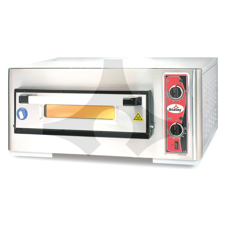 Atalay Pizza Fırını 50 cm x 50 cm Tek Katlı APF-50-1