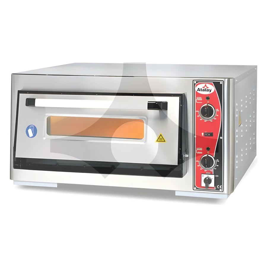 Atalay Pizza Fırını 62 cm x 62 cm Tek Katlı APF-62-1