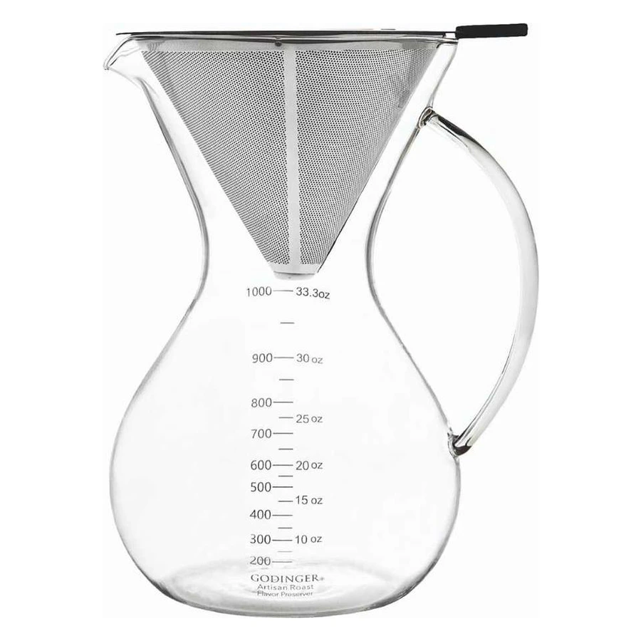Cam Kahve Demleme-filtreli 1000 ml