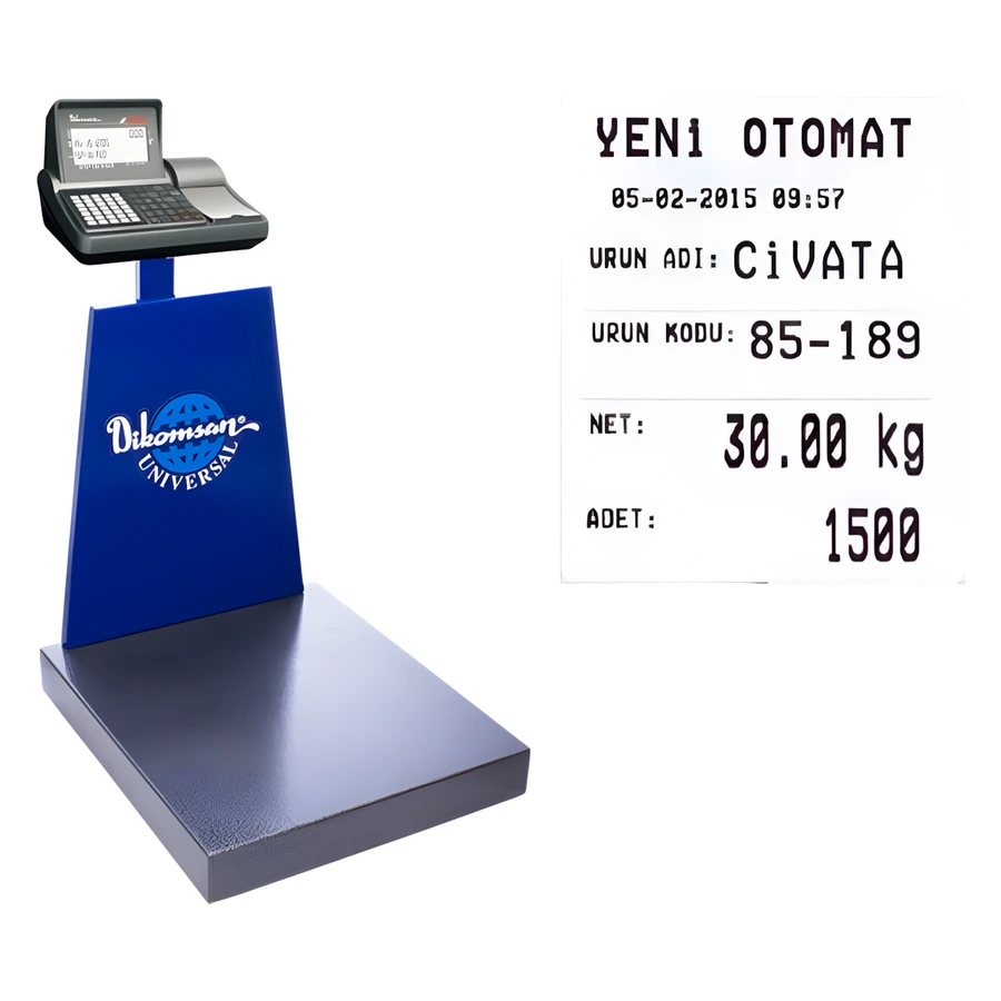Dikomsan Spc Yazıcılı Sayıcı Baskül