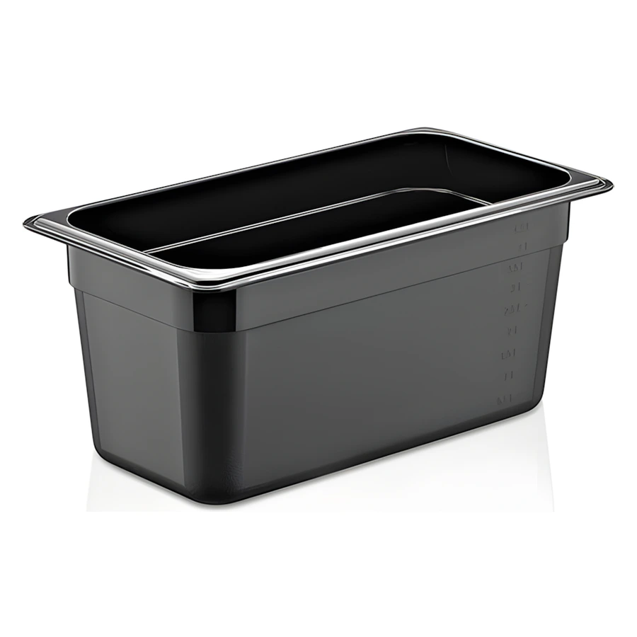 GN Pc Siyah Küvet – Gastronom Küvetler ve Evyeler GNP-14150/B