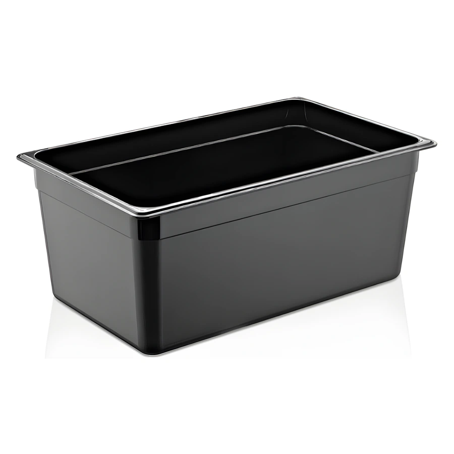 GN Pc Siyah Küvet – Gastronom Küvetler ve Evyeler GNP-11200/B