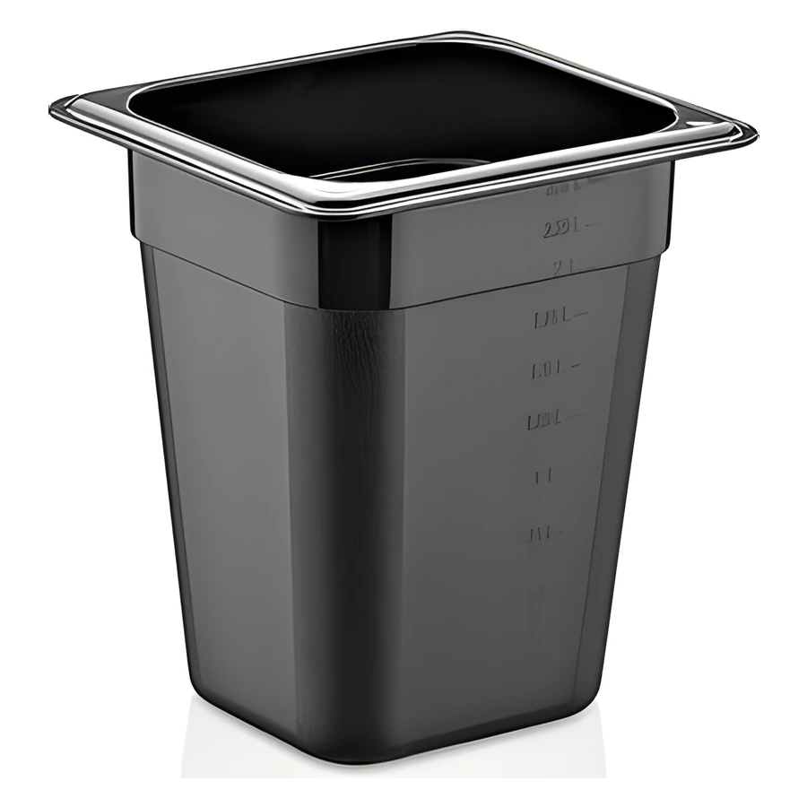 GN Pc Siyah Küvet – Gastronom Küvetler ve Evyeler GNP-16200/B