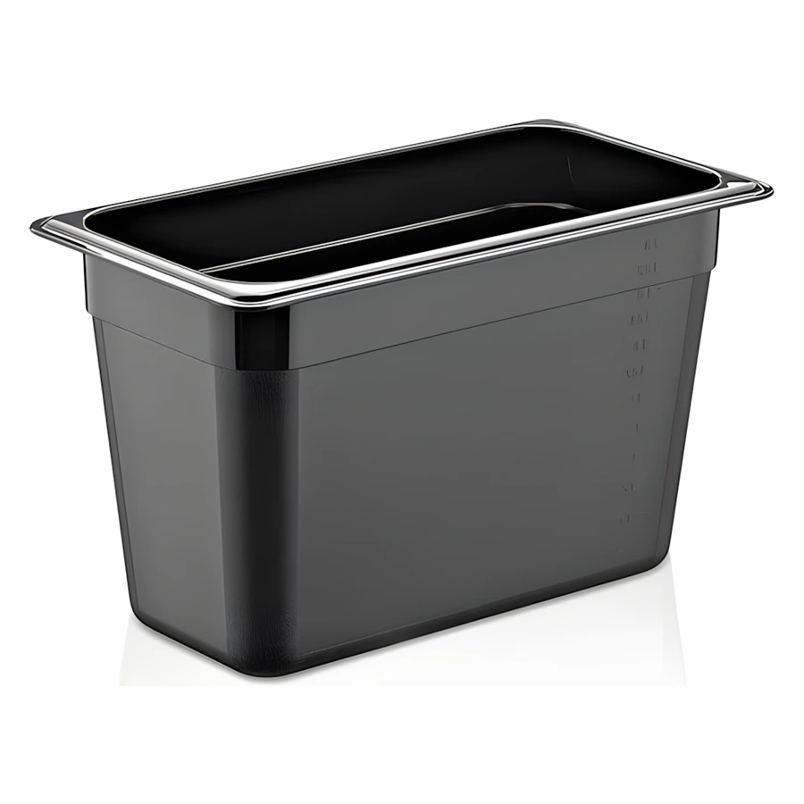 GN Pc Siyah Küvet – Gastronom Küvetler ve Evyeler GNP-14200/B