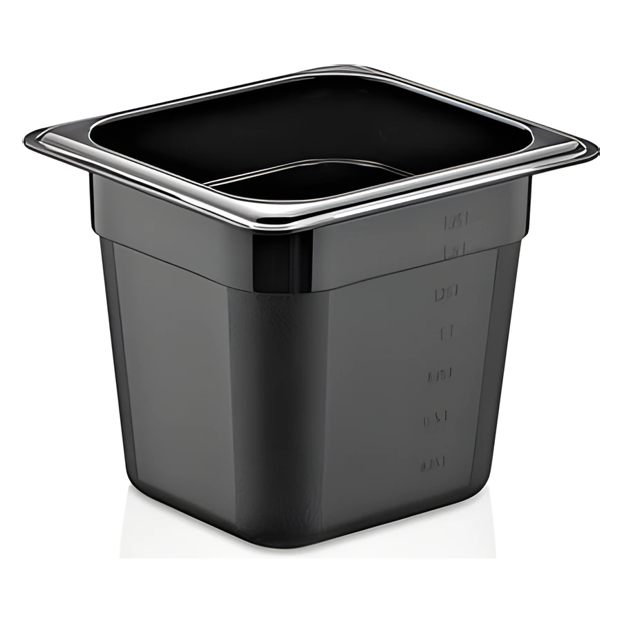 GN Pc Siyah Küvet – Gastronom Küvetler ve Evyeler GNP-16150/B