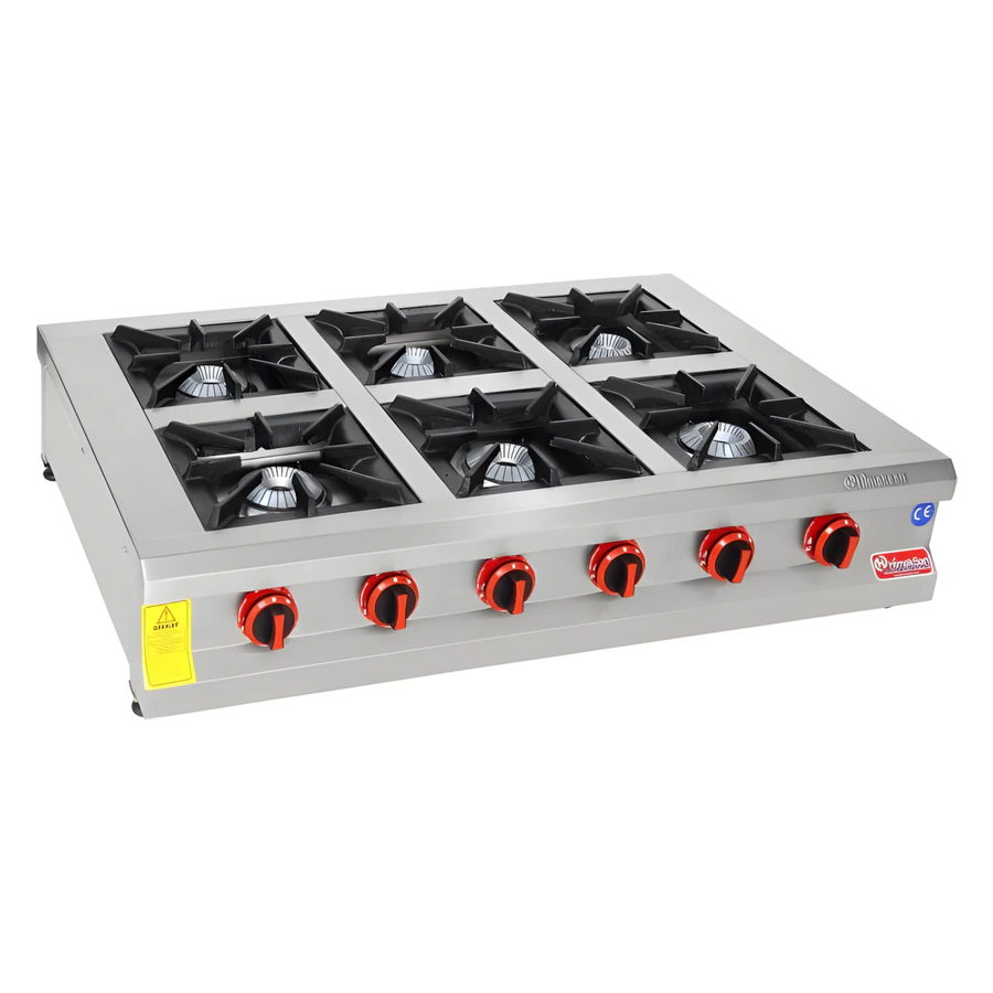 Himaksan Doğalgazlı Altılı Set Üstü Ocak Hmk-sog 1280