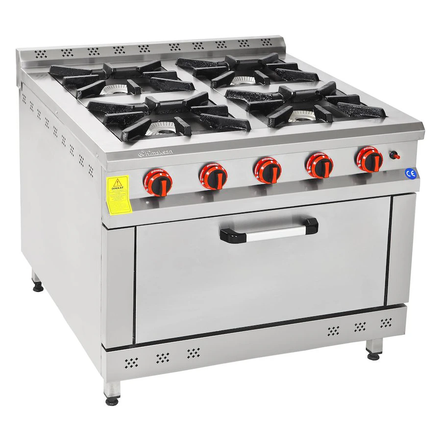 Himaksan Doğalgazlı Kuzine 4'LÜ Hmk-kzg 1010