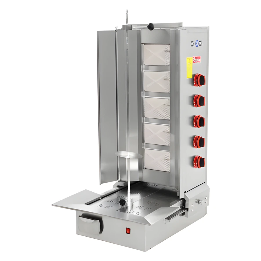 Himaksan Lpg'li 5 Radyanlı Döner Ocağı Alttan Motorlu Hmk-amdng 5 CE