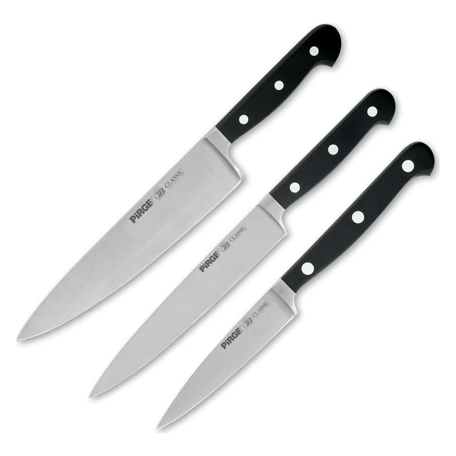 Pirge Classic Mutfak Bıçak Seti 3 Parça