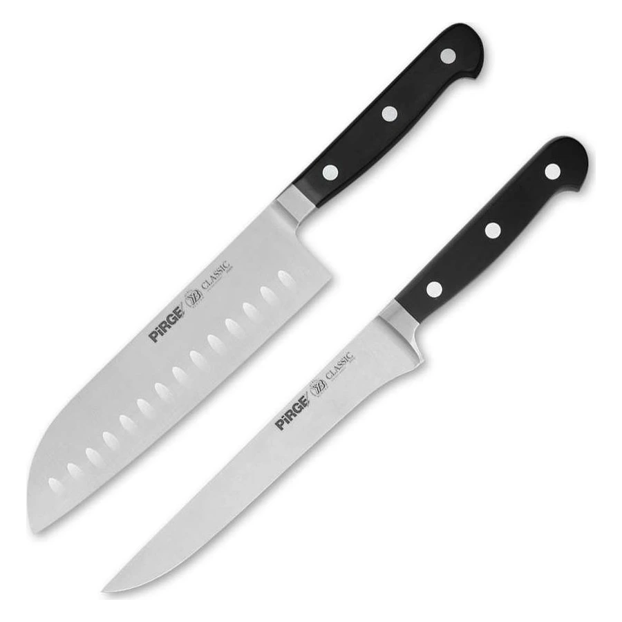 Pirge Classic Profesyonel Santoku Bıçak Seti