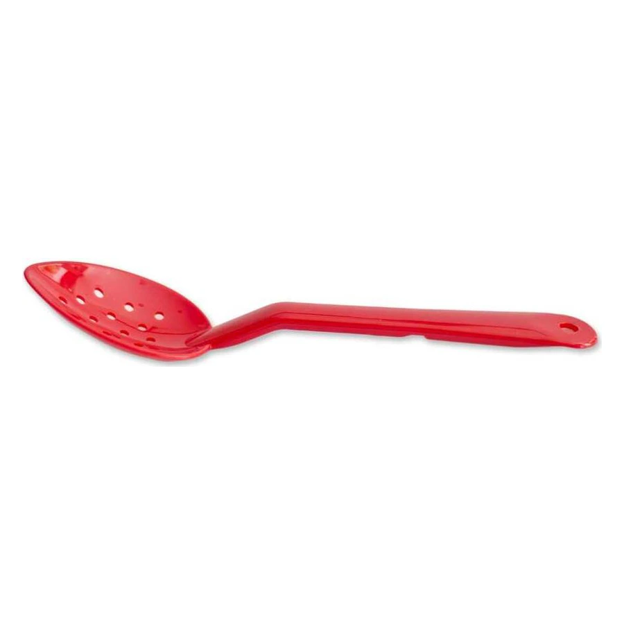 Polikarbon Delikli Srv.kaşığı 28CM Kırmızı – Servis P-015