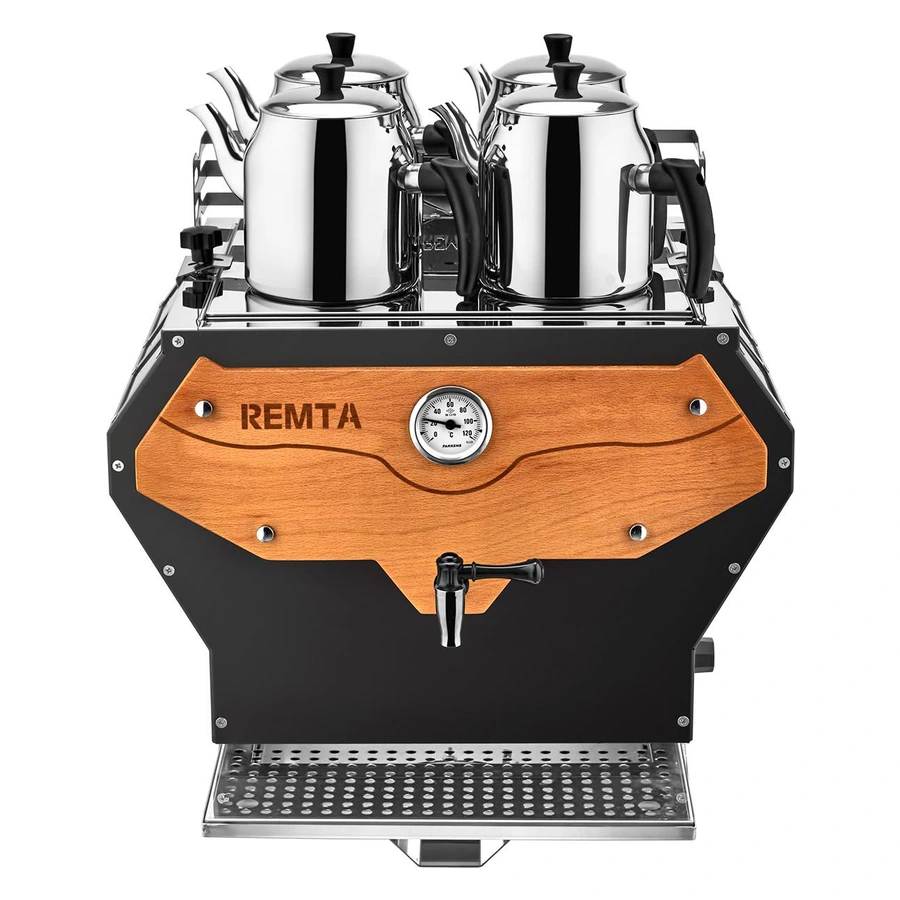Remta DE24 PRO Serisi 4 Demlikli Jumbo Çay Makinesi 32 lt
