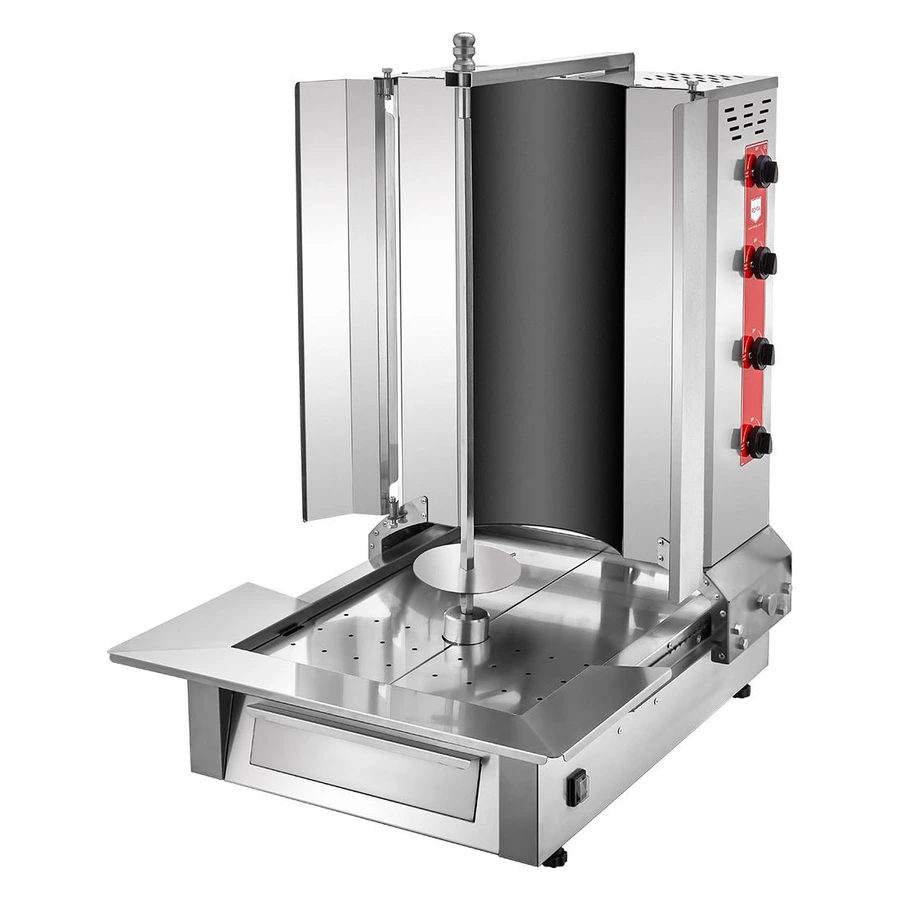 Remta MA05 4 Radyanlı Alttan Motorlu Oval Camlı Elektrikli Döner Ocağı