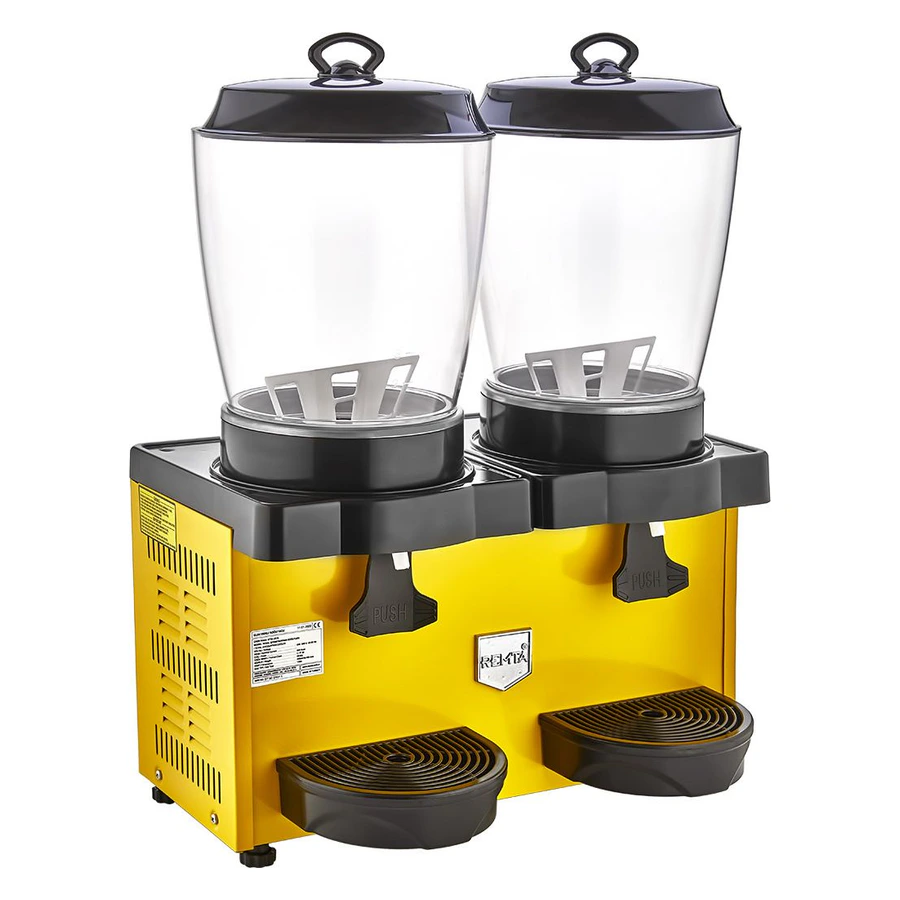 Remta ST35 Royal Mini Çiftli Şerbet ve Ayran Soğutucu 11 lt + 11 lt – İçecek Hazırlama