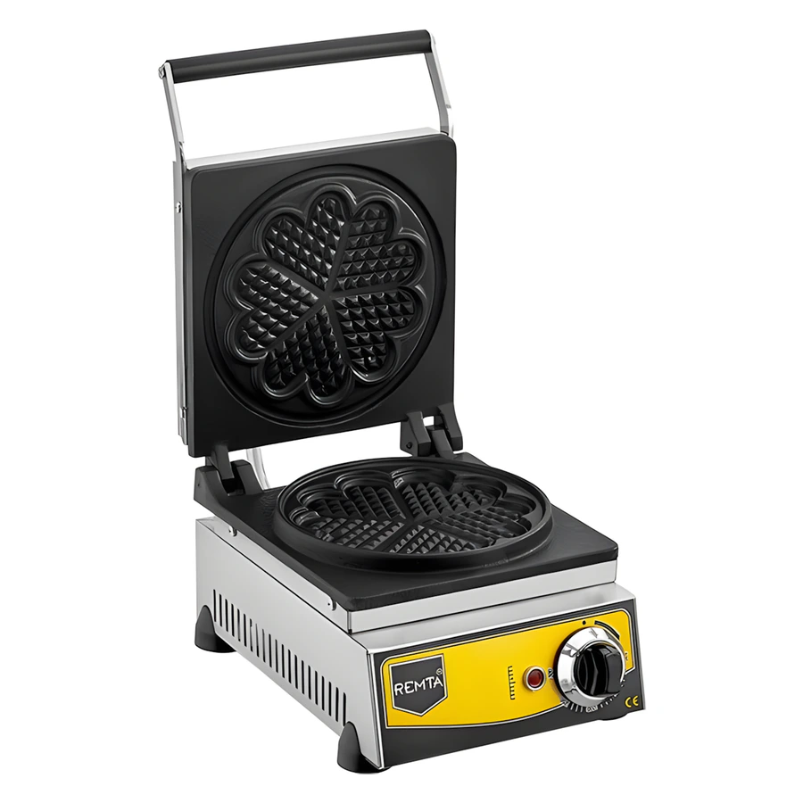 Remta W12 Çiçek Model Waffle Makinesi Elektrikli 21 cm Çap