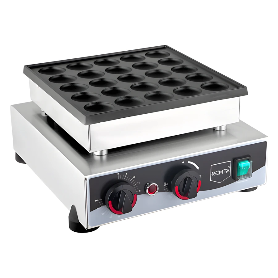 Remta W26 Yuvarlak Bubble Pankek Makinesi Elektrikli – Waffle ve Krep Makinaları