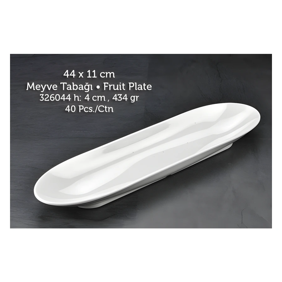 Tuva Therm 44X11 cm Meyve Tabağı