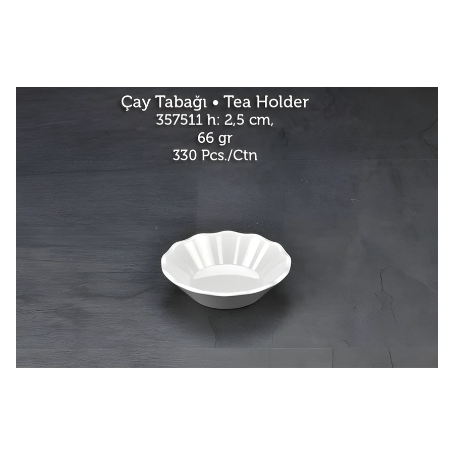 Tuva Therm Çay Tabağı