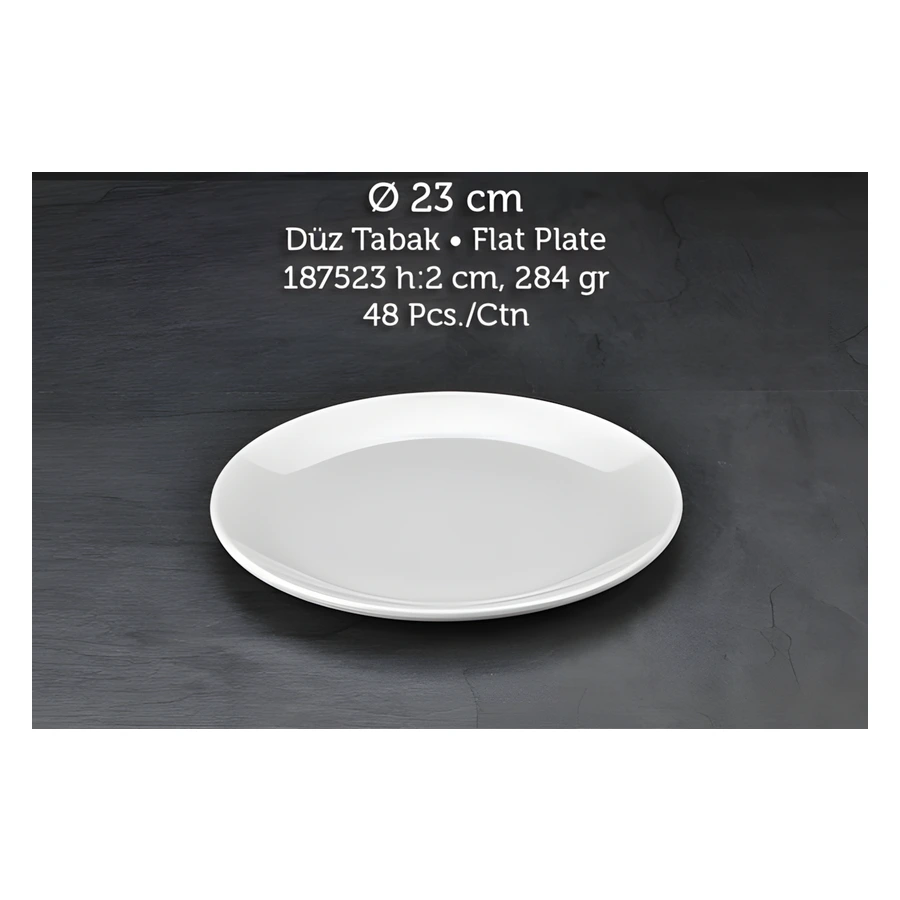 Tuva Therm International 23 cm Düz Tabak