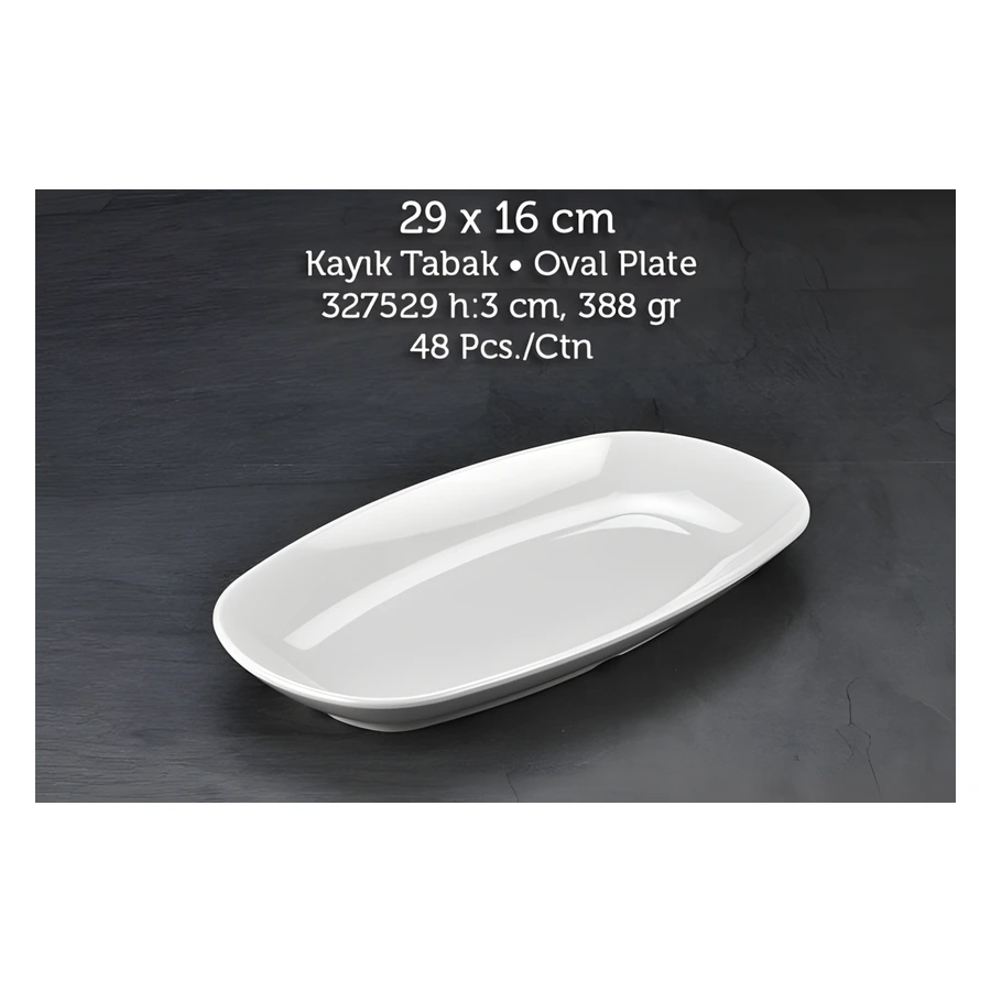Tuva Therm International 29x16 cm Kayık Tabak