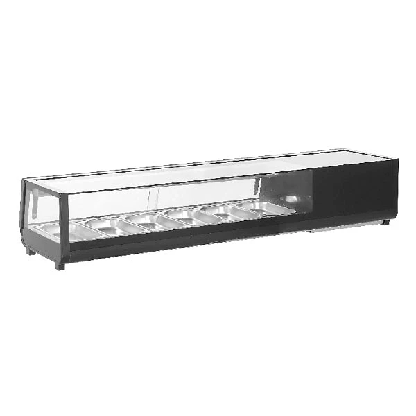 Empero Soğutmalı Suşi Teşhir Dolabı LED Aydınlatmalı 62 ve 132 Litre – İthal Ürünler – detay görseli 2 (küçük görsel)