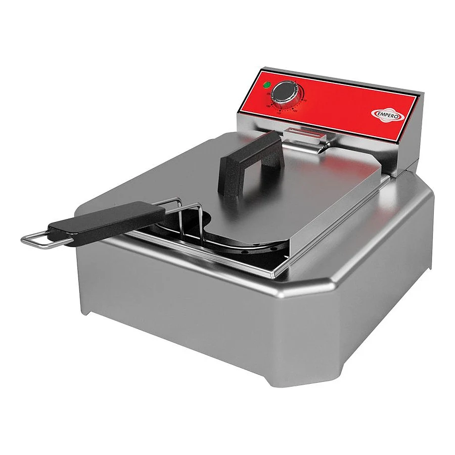 Empero Mini Set Üstü Elektrikli Fritöz Çift Hazneli 2x5 Litre EMP.SFE.020 – Kafeterya