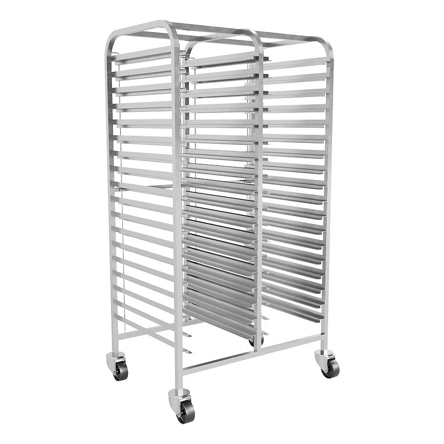 Empero Tepsi Taşıma Arabası İkili 36 Tepsi 40x60 EMP.TT.2.4060GN-2-36