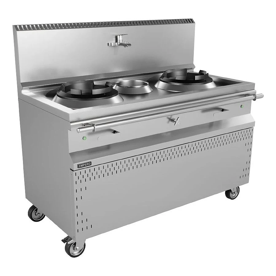 Empero Çift Gözlü Gazlı Wok Ocağı EMP.7SWKG040 – Pişirme / 700 Plus